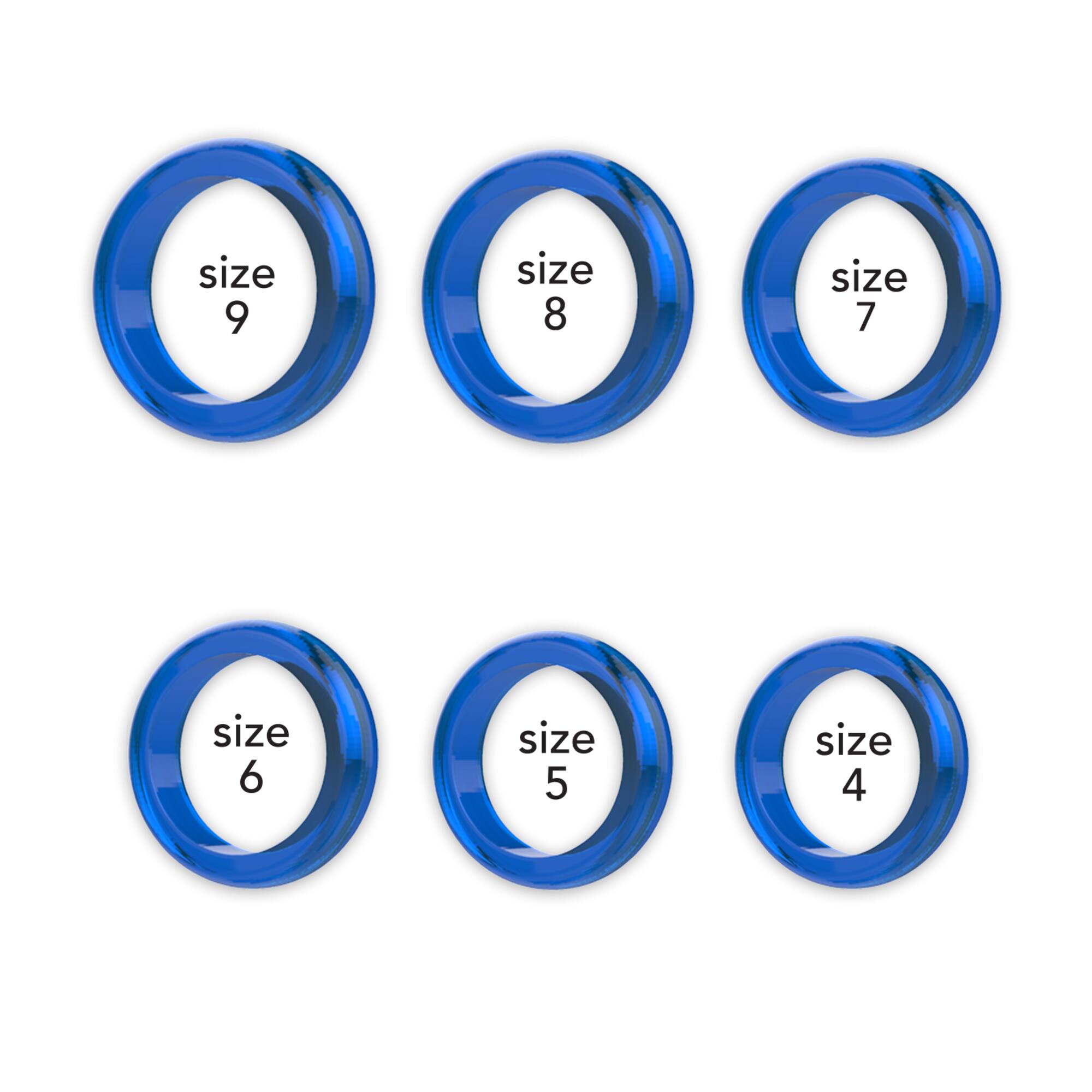 Blue Moon Studio™ UV Resin Craft Rings Flat Mold